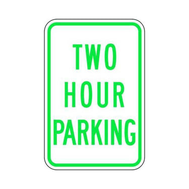 ZING Eco Parking Sign, 18X12, EGP- Model 2508